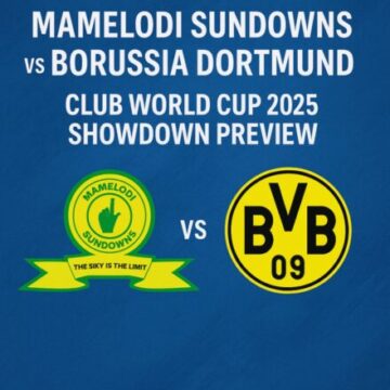 Mamelodi Sundowns vs Borussia Dortmund