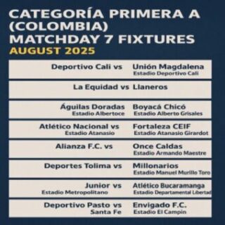 Categoría Primera A Colombia