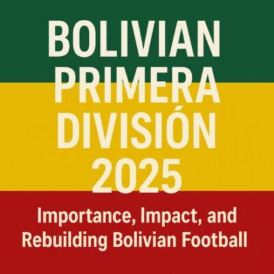 Bolivian Primera División 2025