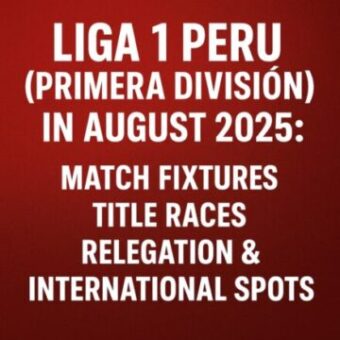 Liga 1 Peru (Primera División)