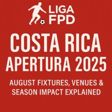 Liga FPD Costa Rica 2025 Apertura